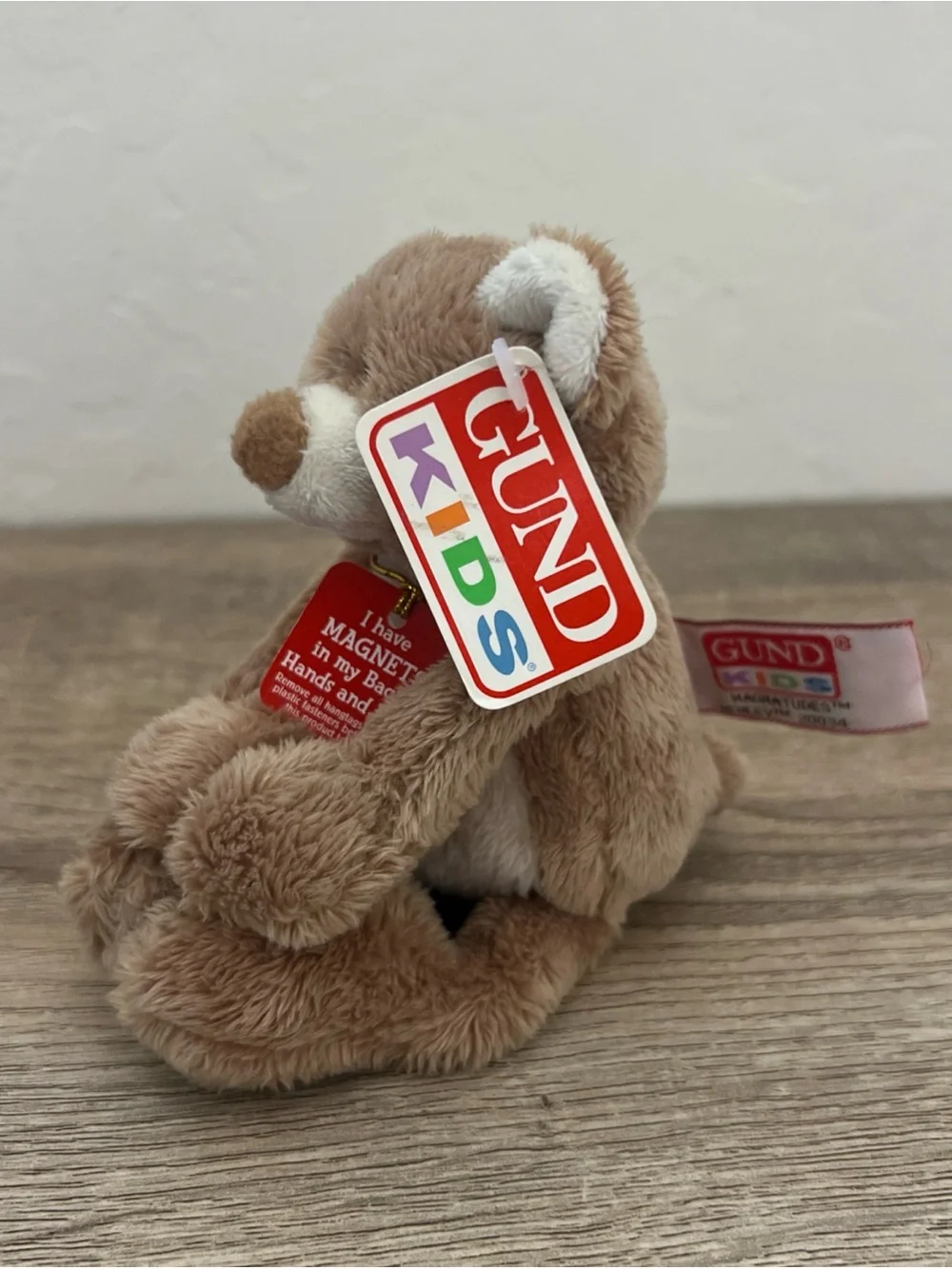 NWT Gund Kids Magnatudes Henley Bear 20034 Magnet Brown Teddy Bear Plush
